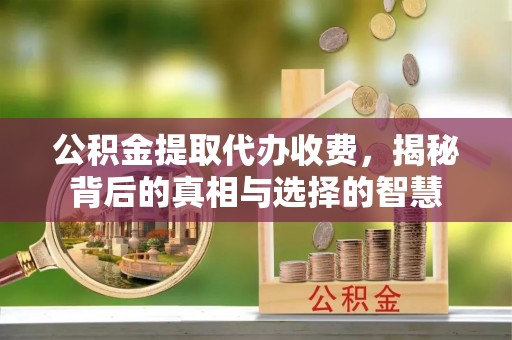 泾阳公积金提取代办收费，揭秘背后的真相与选择的智慧