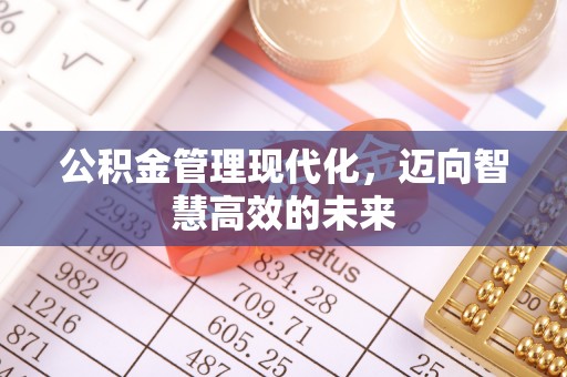 泾阳公积金管理现代化，迈向智慧高效的未来
