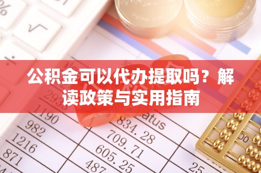 泾阳公积金可以代办提取吗？解读政策与实用指南