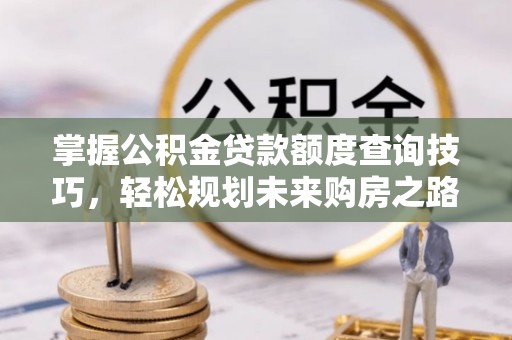 泾阳掌握公积金贷款额度查询技巧，轻松规划未来购房之路