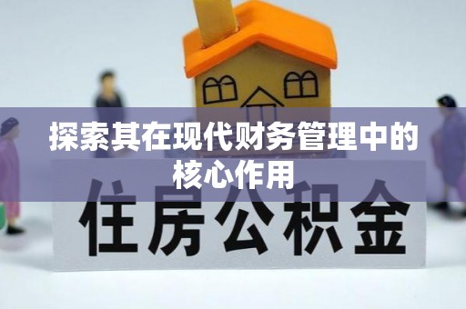 泾阳探索其在现代财务管理中的核心作用