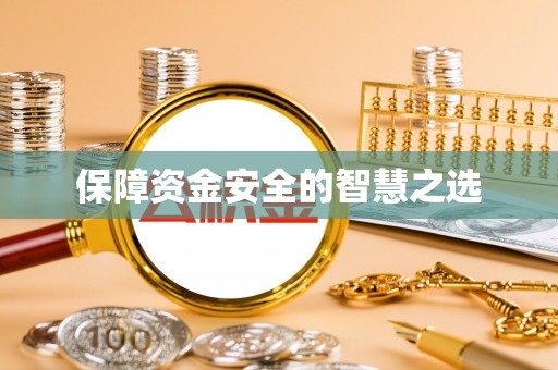泾阳保障资金安全的智慧之选