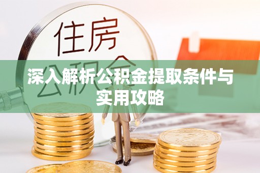 泾阳深入解析公积金提取条件与实用攻略