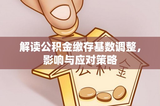 泾阳解读公积金缴存基数调整，影响与应对策略