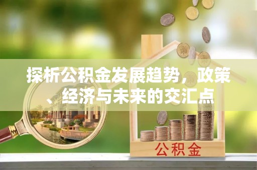 泾阳探析公积金发展趋势，政策、经济与未来的交汇点