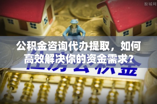 泾阳公积金咨询代办提取，如何高效解决你的资金需求？