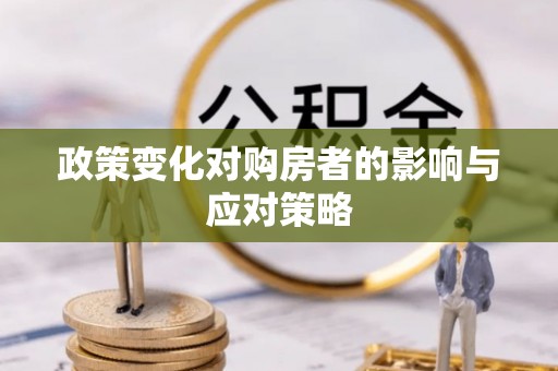 泾阳政策变化对购房者的影响与应对策略